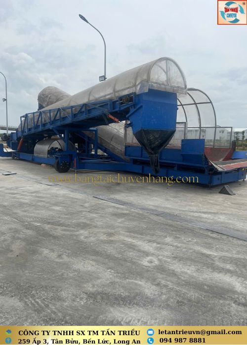 Hệ Thống Băng Tải Cao Su Công Suất Lớn